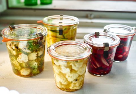 Jednoduché zeleninové pickles