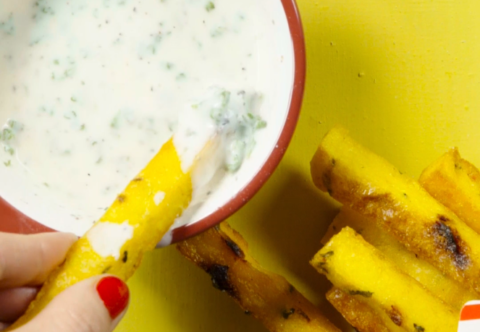 Zdravý trik: Polentové hranolky