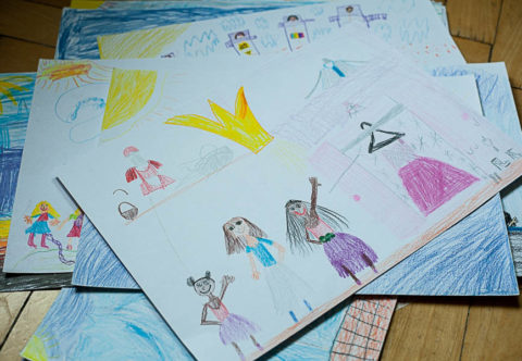 Deti kreslia vysnívané prázdniny