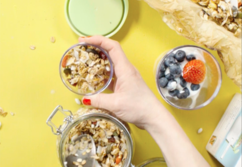 Zdravý trik: zdravá domáca granola