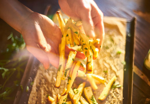 Paštrnákové hranolčeky