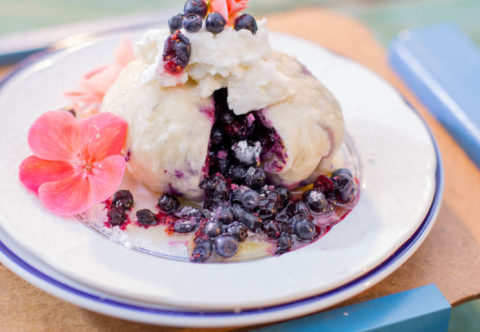 Babičkine čučoriedkové knedličky