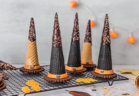 Halloweenska dobrota pre deti: Čarodejnícke klobúky