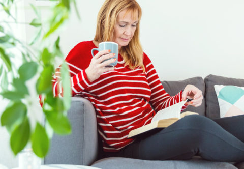 Pásiková móda: obliekli sme modelku 50+