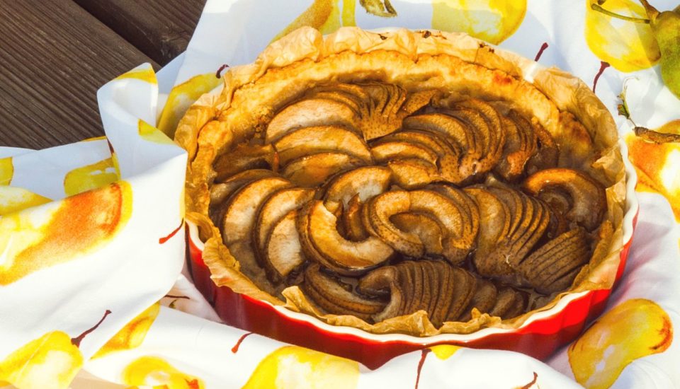 Ten najkrehkejší hruškový koláč podľa francúzskeho receptu