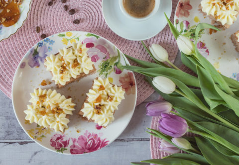 Dokonalý dezert: kávové rezy s krémom