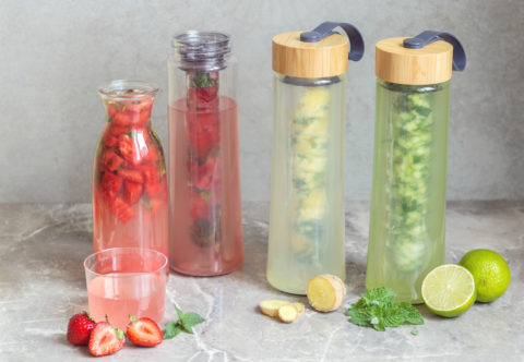 Pripravte si domáce limonády bez pridaného cukru