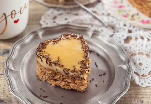 Rezy s kávovým pudingom