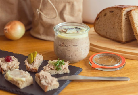 Luxusná mäsová nátierka: rillettes