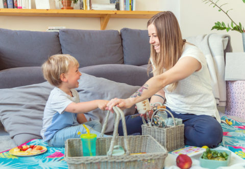 Piknik aj v daždi a bez mravcov? My si ho robíme v obývačke!