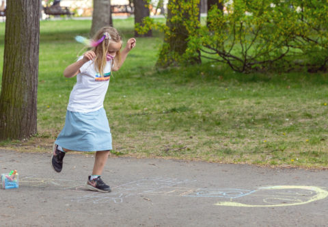 Jedna krieda, desať tipov na zábavu