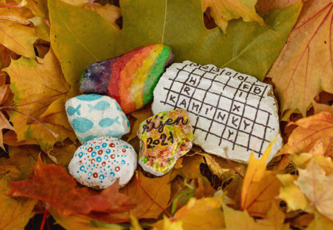 Maľovanie na putovné kamienky: 5 techník pre začiatočníkov