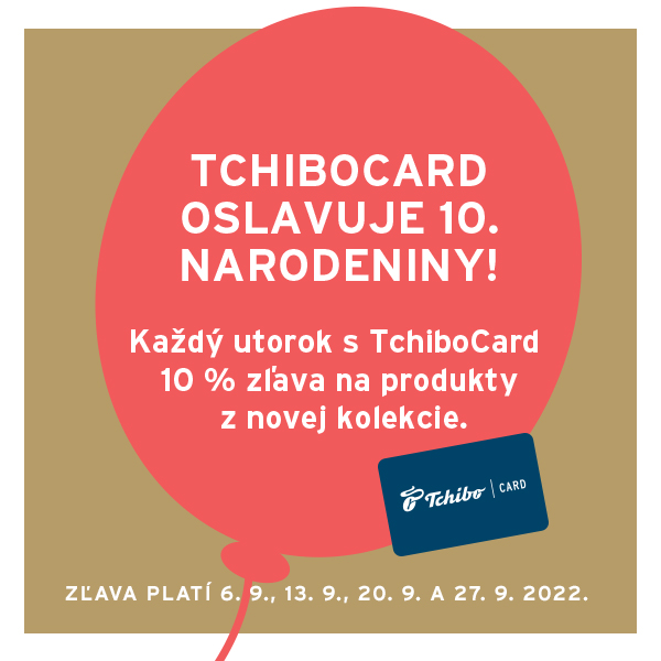 TchiboCard oslavuje 10 rokov!