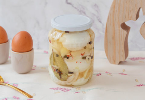 Vyskúšala som recept na nakladané vajíčka. Ideálne využitie veľkonočnej výslužky