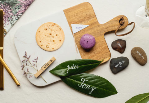 5 kreatívnych tipov na menovky, ktoré sa vám budú hodiť nielen na svadobné stoly