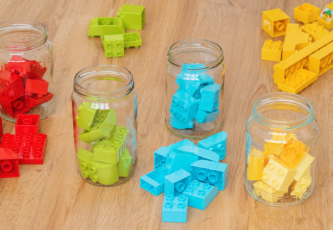 Ako som sa pohrala s organizáciou a údržbou kociek lega