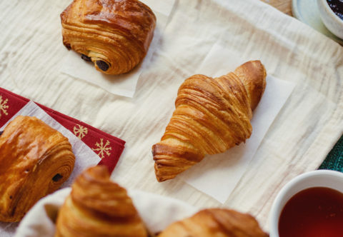 Recept na nadýchané croissanty z pľundrového cesta