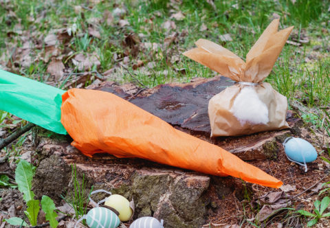 2 bleskové návody na veľkonočné balíčky, ktoré potešia už na prvý pohľad