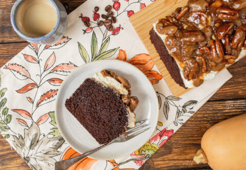 Kávový dezert s príchuťou jesene: Kávový chlebíček s pekanovými orechmi