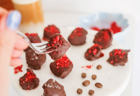 Zamilovala som sa do kávových čokoládových praliniek bez cukru