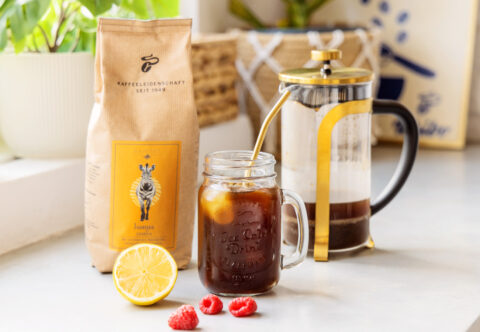 Recept na domáce cold brew s bonusom: vylepšite si ho ovocným sirupom