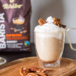 Moje jesenné chute: recept na Caffè latte con panna s domácim pekanovým sirupom